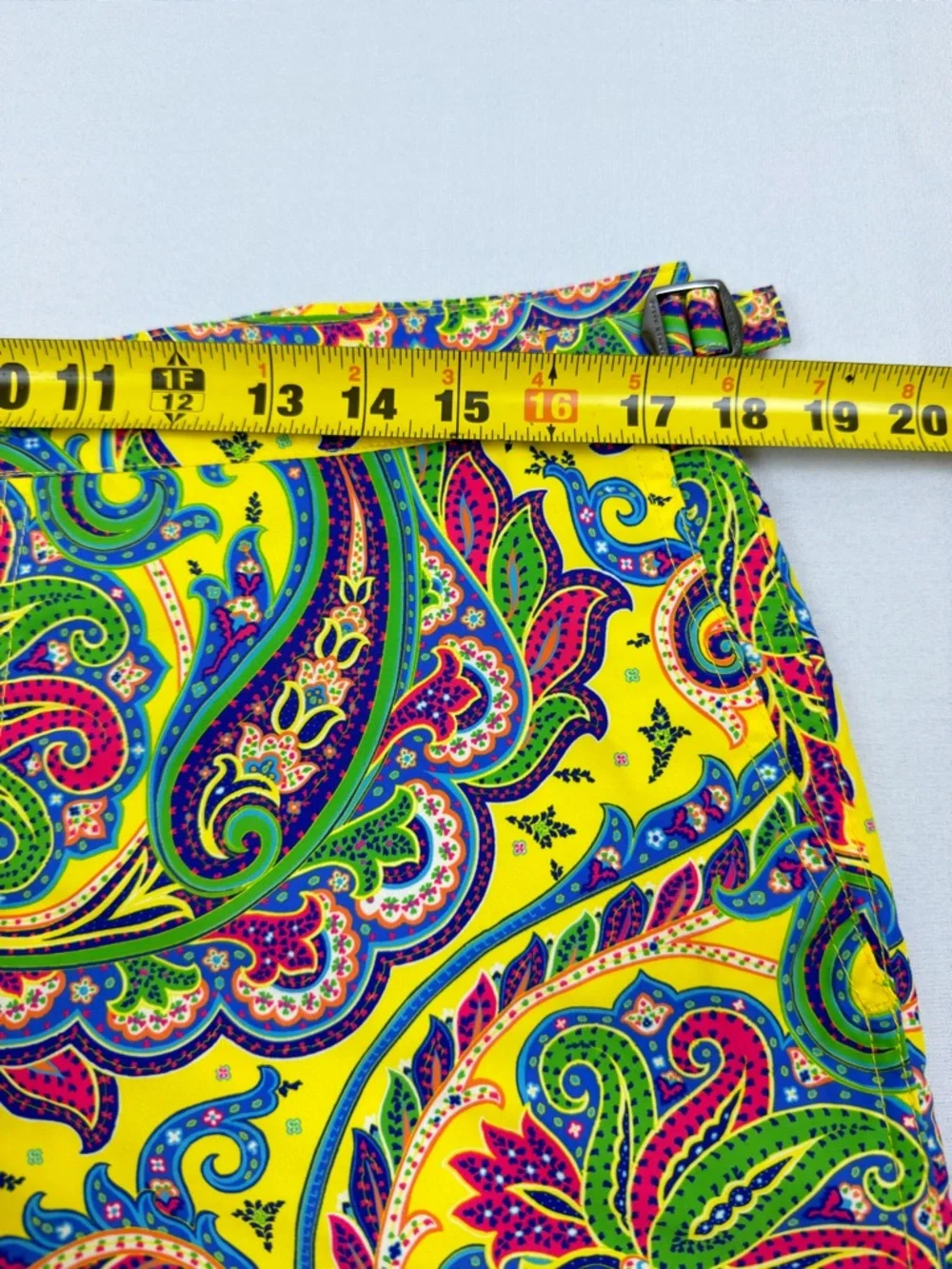 Polo Ralph Lauren Monaco 5.75” Paisley Swim Trunks NWT Size 33